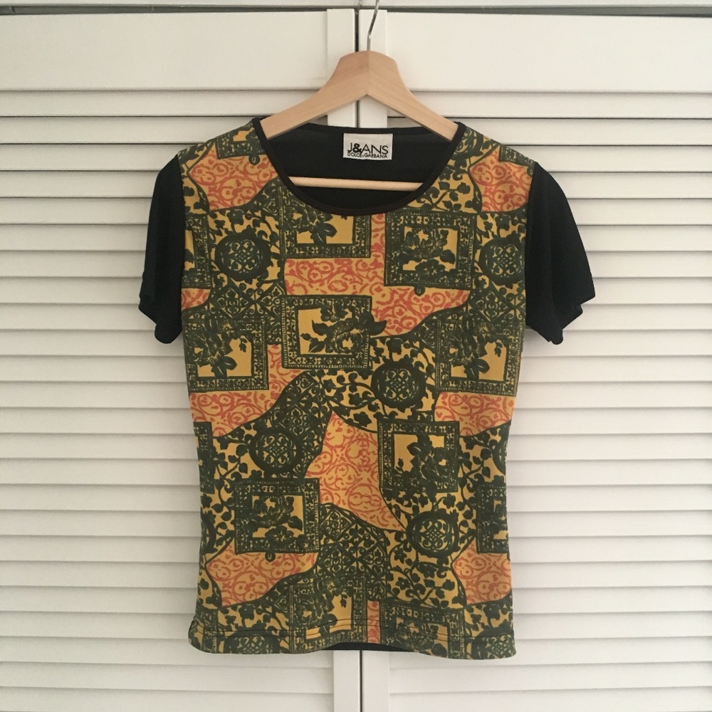 Dolce & Gabbana Jeans polyester top